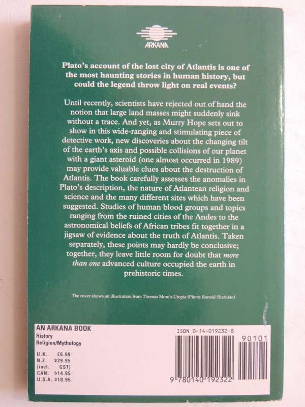Atlantis - Myth Or Reality - Murray Hope
