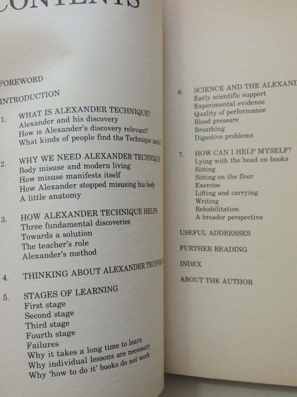 Alexander Technique - Chris Stevens