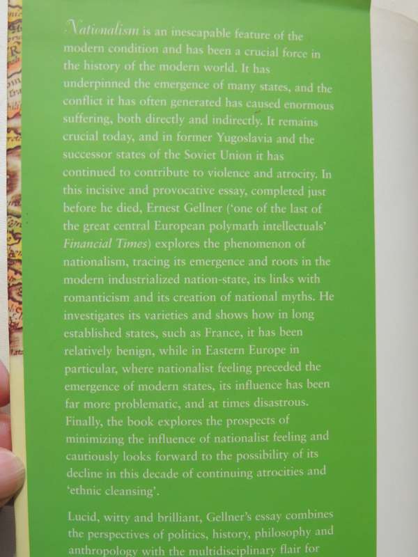 Nationalism - Ernest Gellner