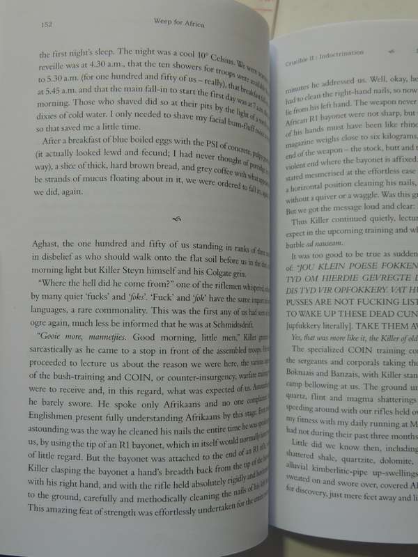 Weep For Africa - A Rhodesian Light Infantry Paratrooper's Farewell To Innocence Jeremy Hall