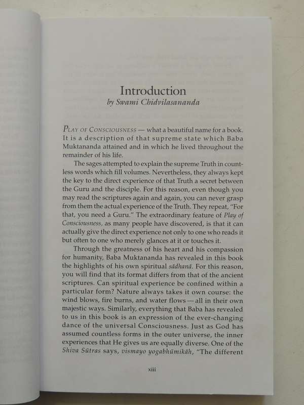 Play Of Consciousness: A Spiritual Autobiography - Swami Muktananda