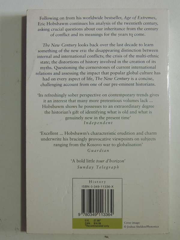 The New Century: In Conversation With Antonio Polito - Eric Hobsbawm