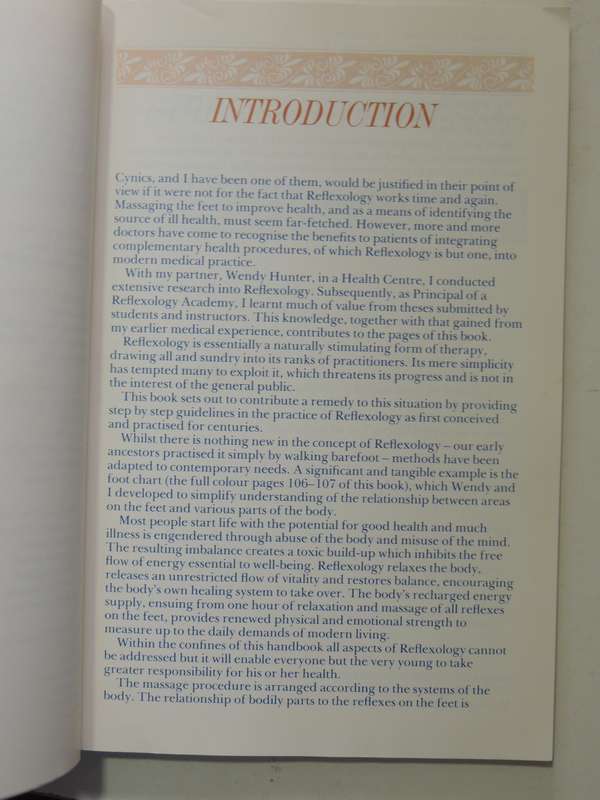 Reflexology - Chris Stormer     (Inscribed)