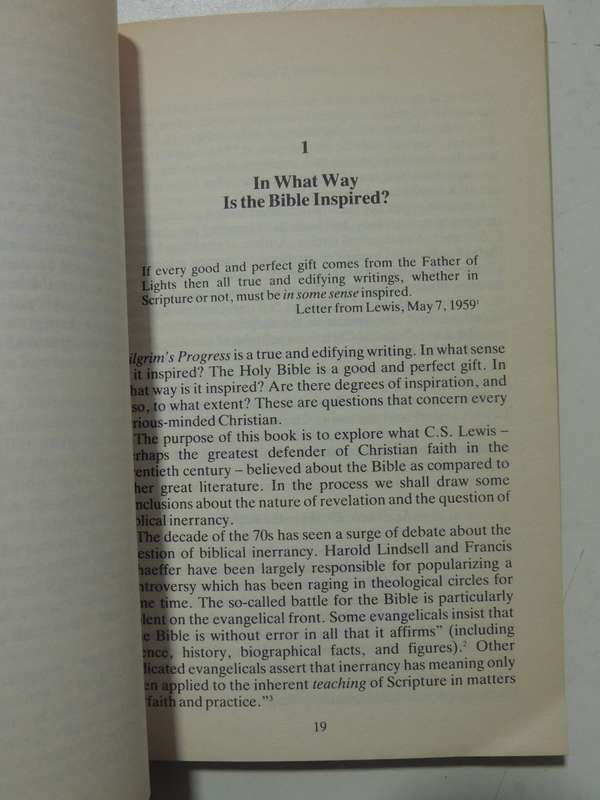 C.S. Lewis On Scripture- Michael Christensen
