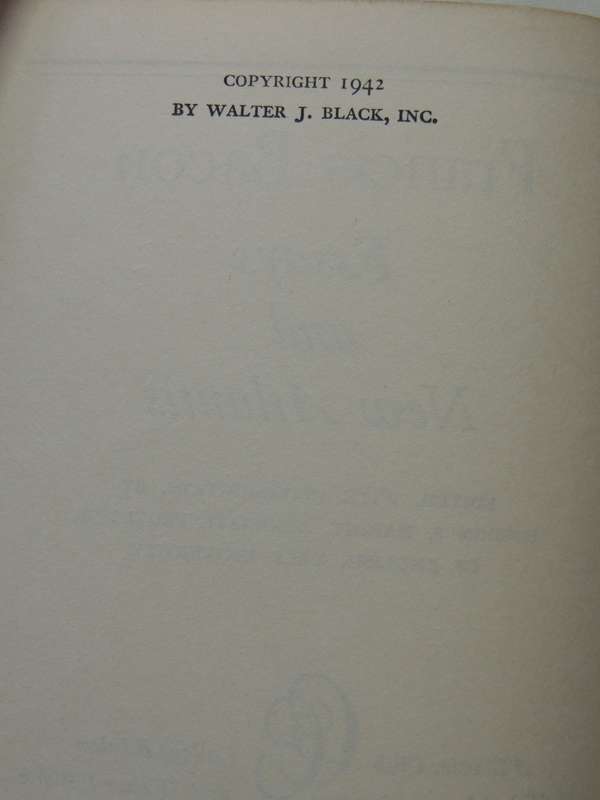 Essays And The New Atlantis - Francis Bacon