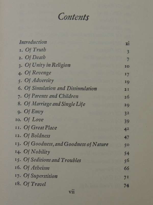 Essays And The New Atlantis - Francis Bacon