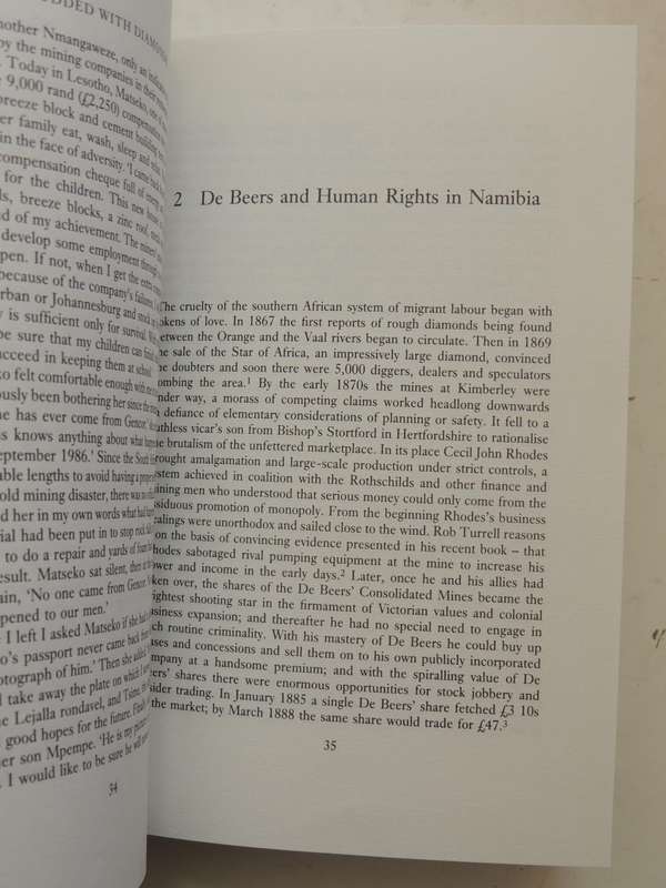 Studded With Diamonds And Paved With Gold: Miners, Mining Companies And Human Rights In Southern Afr