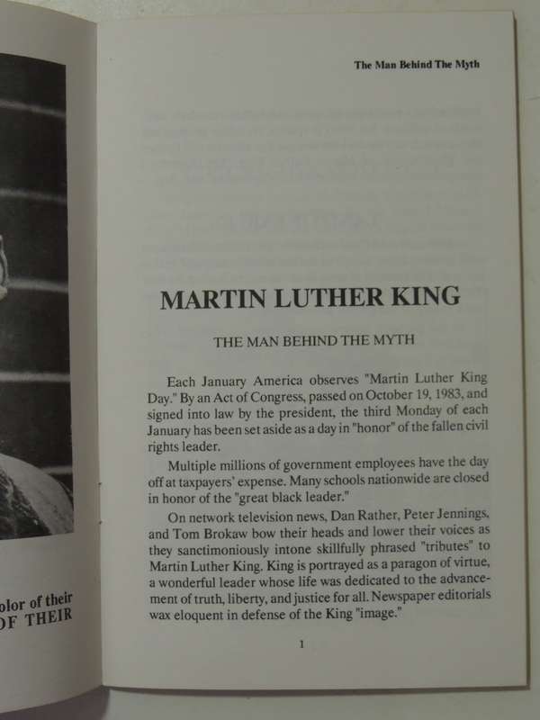 Martin Luther King: The Man Behind The Myth- Des Griffin