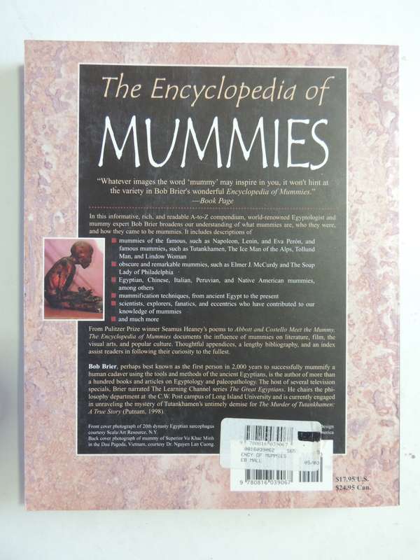 The Encyclopedia of Mummies - Bob Brier