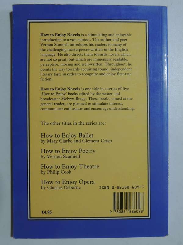 How To Enjoy Novels - Vernon Scannell