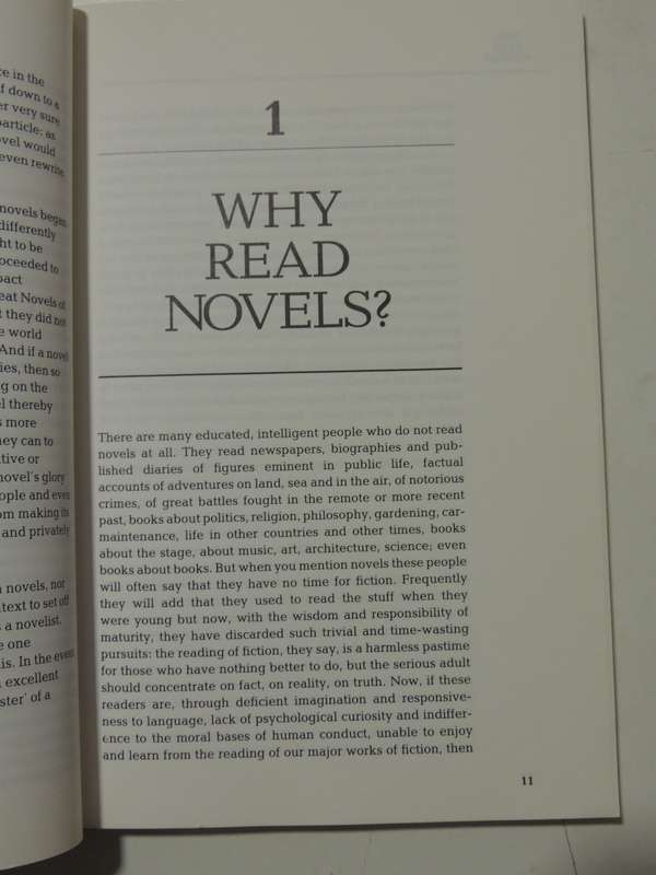 How To Enjoy Novels - Vernon Scannell