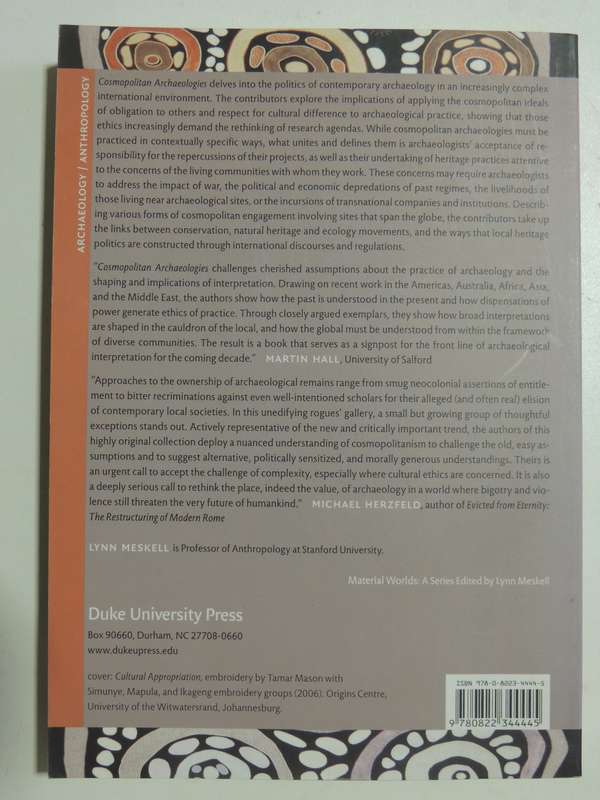 Cosmopolitan Archaeologies- ed Lynn Meskell