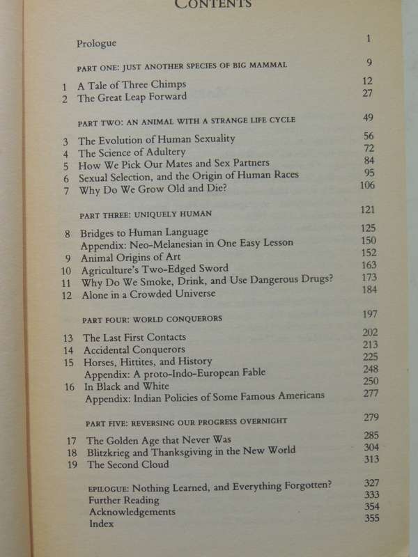The Rise And Fall Of The Third Chimpanzee - Jared Diamond