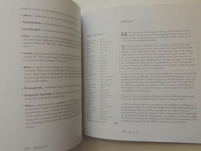 Jewish Life In The South African Country Communities: Vol 1 The Northern Great Escarpment, The Lowve