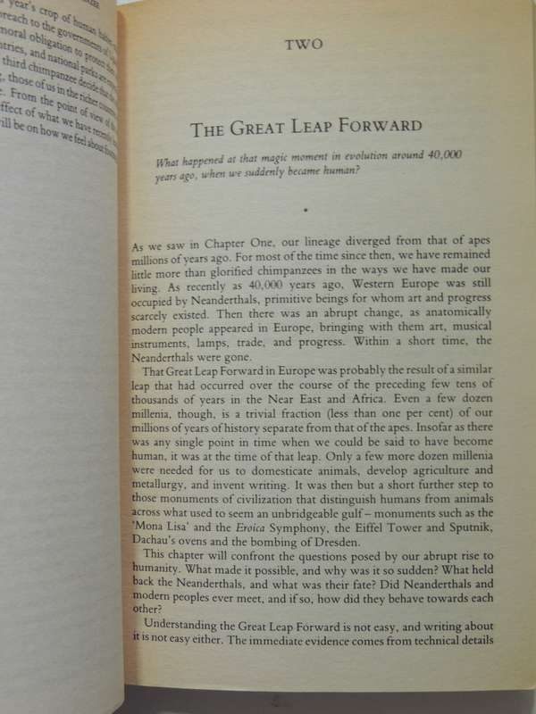 The Rise And Fall Of The Third Chimpanzee - Jared Diamond