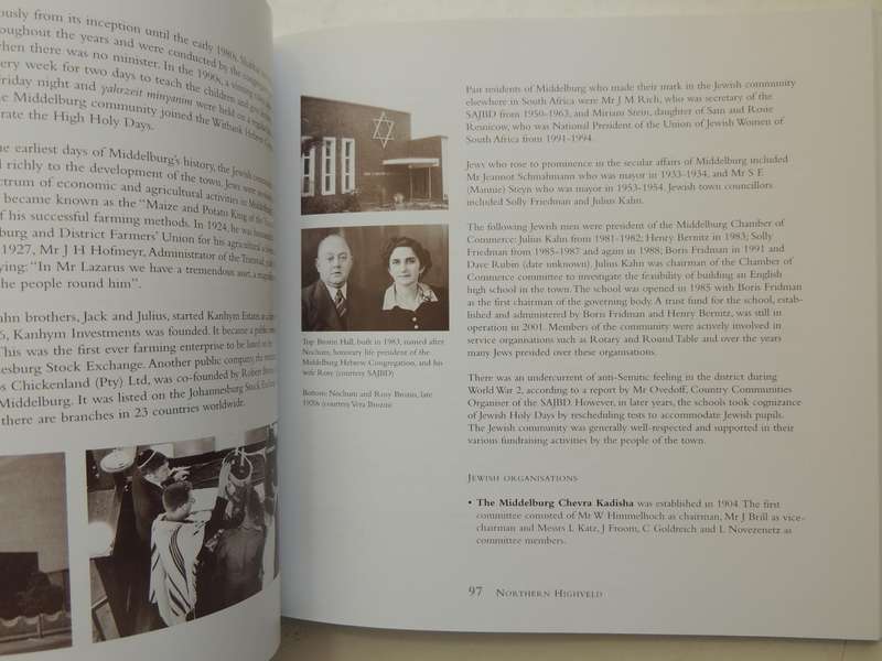 Jewish Life In The South African Country Communities: Vol 1 The Northern Great Escarpment, The Lowve