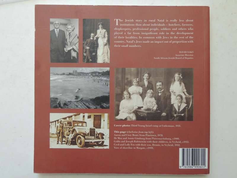 Jewish Life In The South African Country Communities: Vol IV Coastal Region & Pinetown, Midlands, No