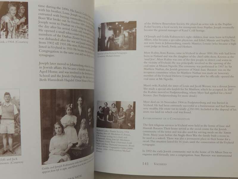 Jewish Life In The South African Country Communities: Vol IV Coastal Region & Pinetown, Midlands, No
