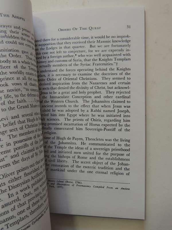 Orders of the Quest - The Holy Grail - Manly P Hall