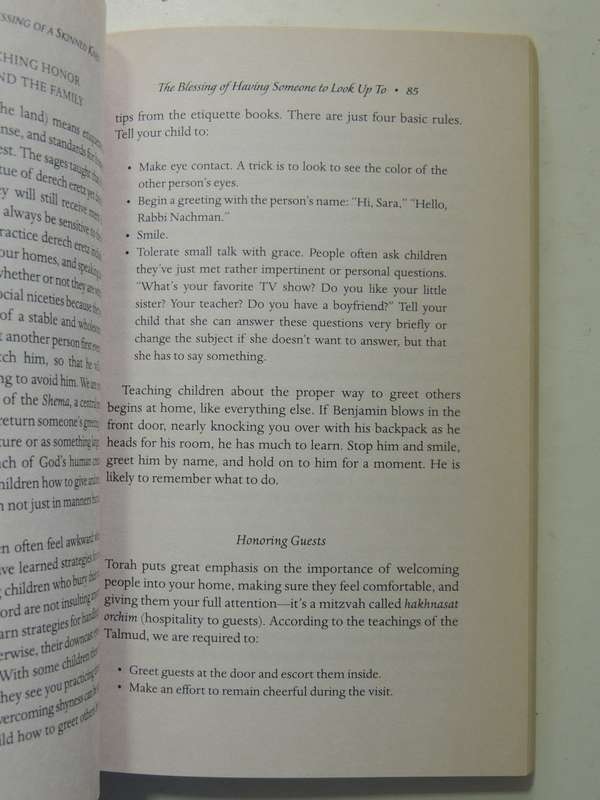 The Blessing Of A Skinned Knee: Using Jewish Teachings To Raise Self-Reliant Children Wendy Mogel Ph