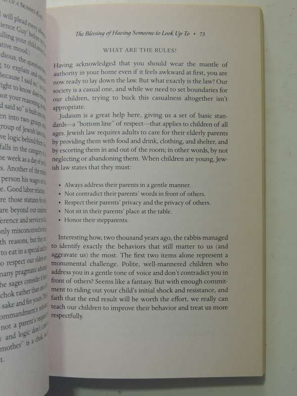 The Blessing Of A Skinned Knee: Using Jewish Teachings To Raise Self-Reliant Children Wendy Mogel Ph