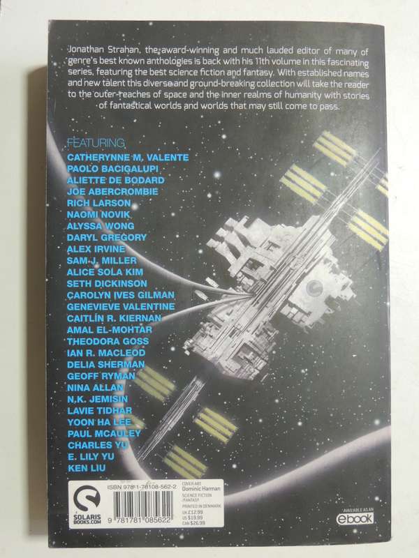The Best Science Fiction & Fantasy of the Year Vol 11 - Ed. Jonathan Strahan