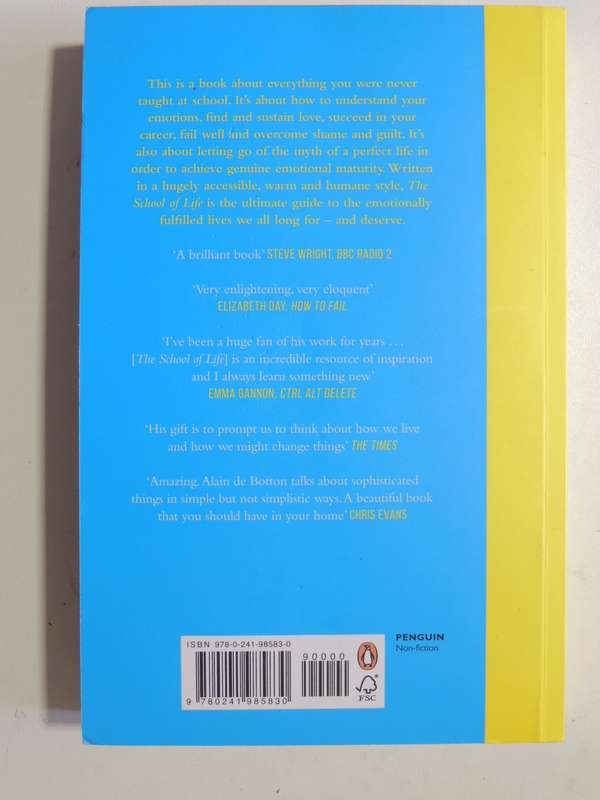 The School Of Life: An Emotinal Education - Alain De Botton