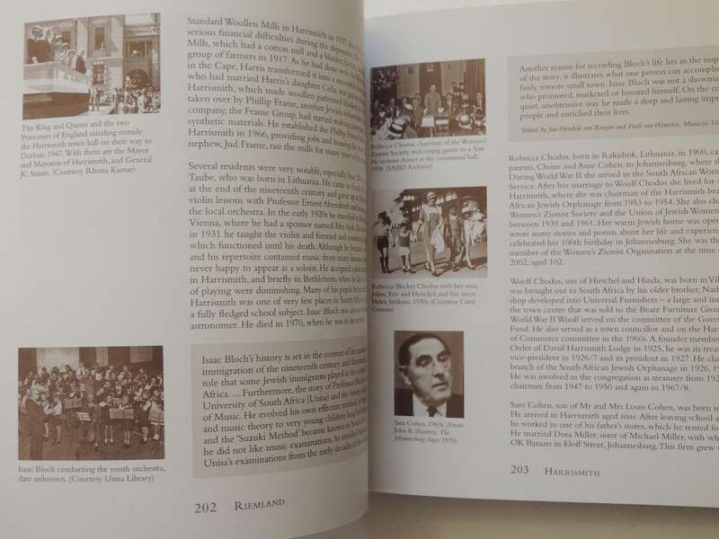 Jewish Life In South African Country Communities: Vol V Goldfields, Mountain Route, Riemland, Southe