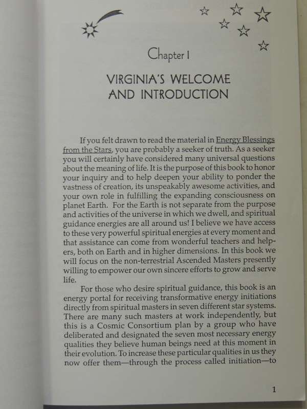 Energy Blessings From The Stars: Seven Initiations - Virginia Essene & Irving Feurst