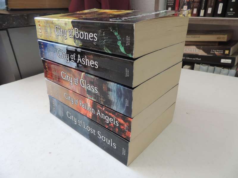 The Mortal Instruments Series, City of Bones, Ashes, Glass, Fallen Angels, Lost Souls Cassandra Clar