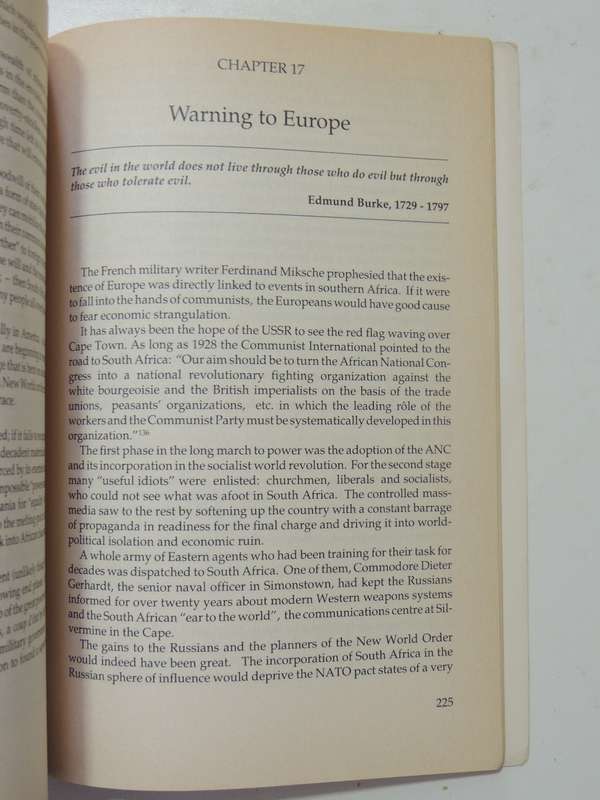 The Plot Against South Africa - Klaus D. Vaque