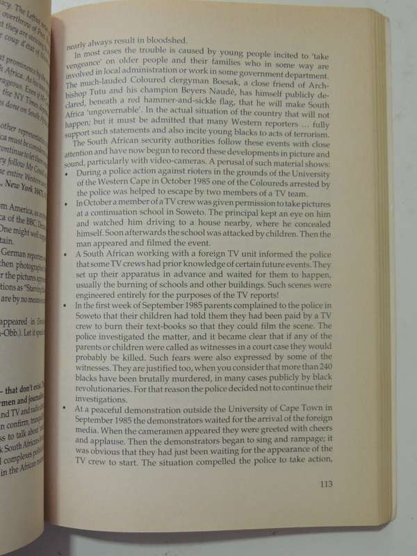 The Plot Against South Africa - Klaus D. Vaque