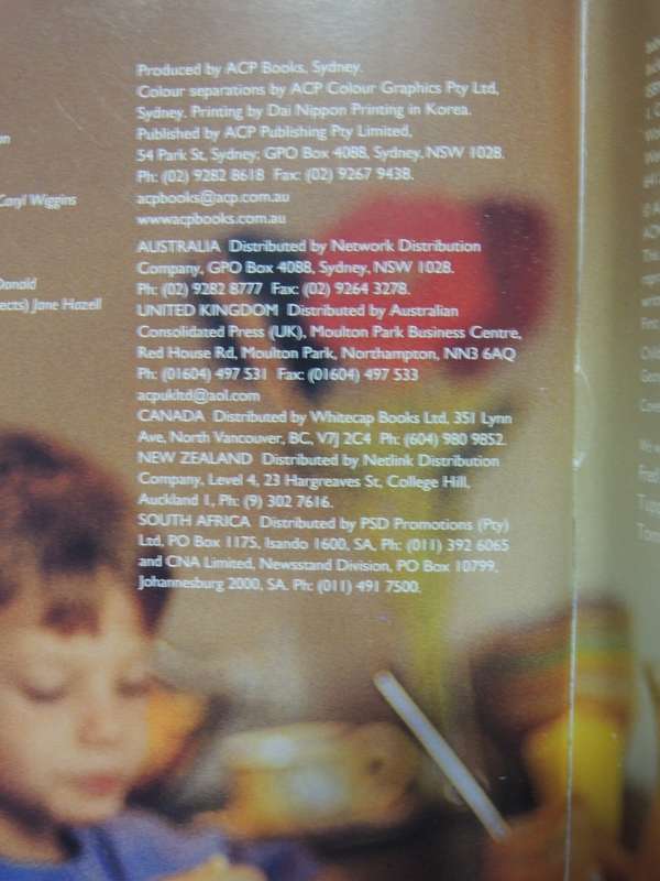 The Australian Women's Weekly: Babies & Toddlers Good Food