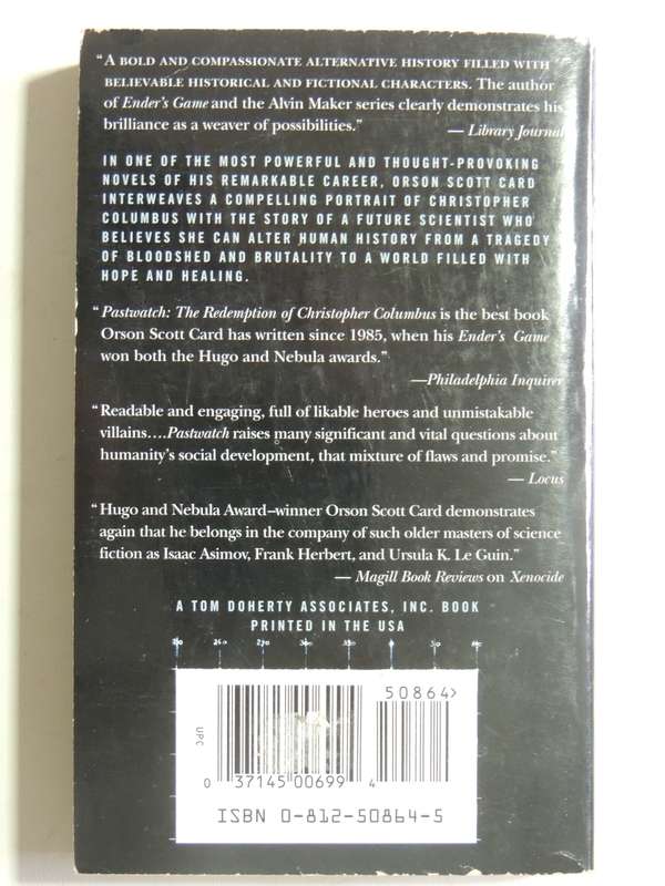Pastwatch, The Redemption of Christopher Columbus- Orson Scott Card