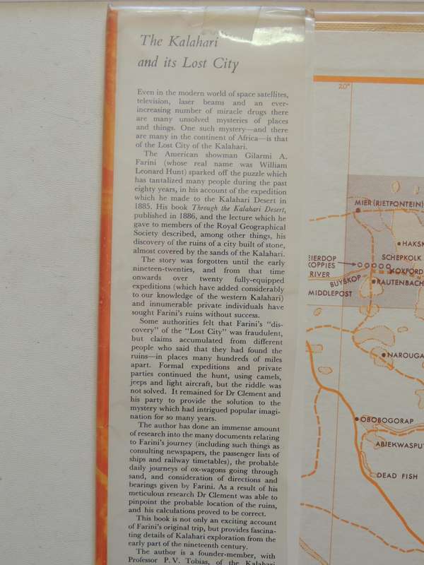 The Kalahari And Its Lost City - A.J. Clements