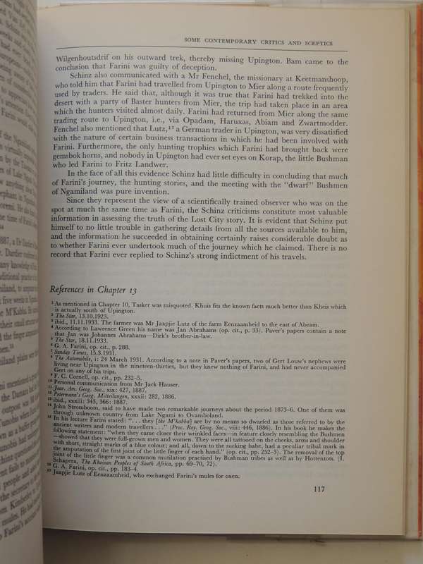 The Kalahari And Its Lost City - A.J. Clements