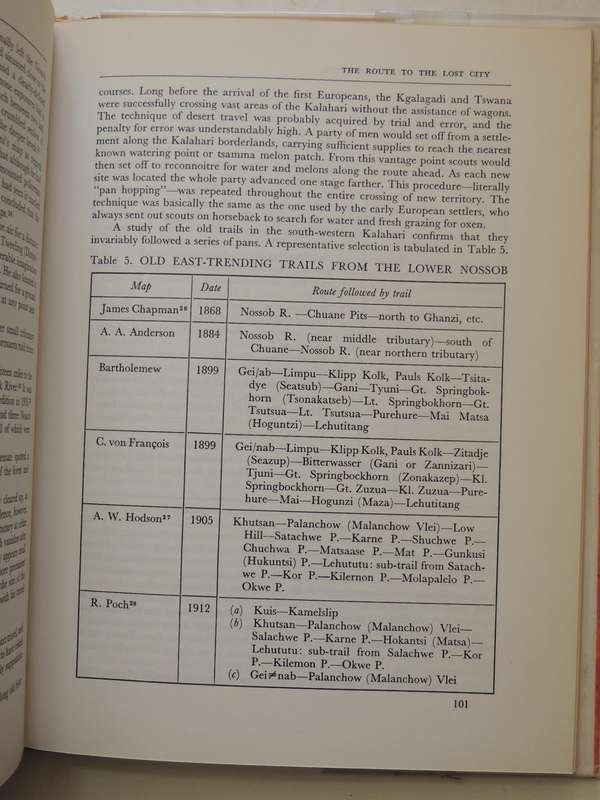 The Kalahari And Its Lost City - A.J. Clements