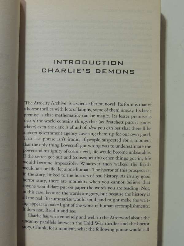 The Atrocity Archives - Charles Stross