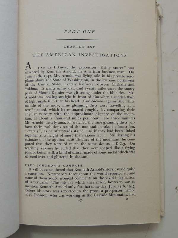 The Truth About Flying Saucers  - Aime Michel   (1st Edition 1957)