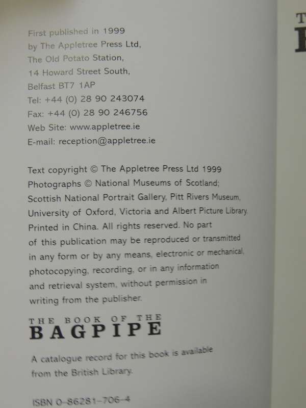 The Book Of The Bagpipe - Hugh Cheape