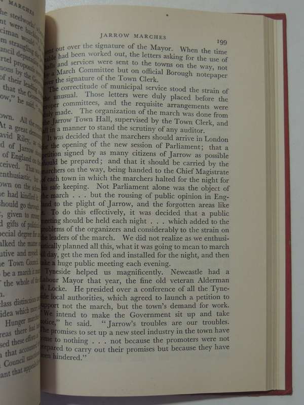 Left Book Club Edition - The Town That Was Murdered: The Life Story Of Jarrow - Ellen Wilkinson