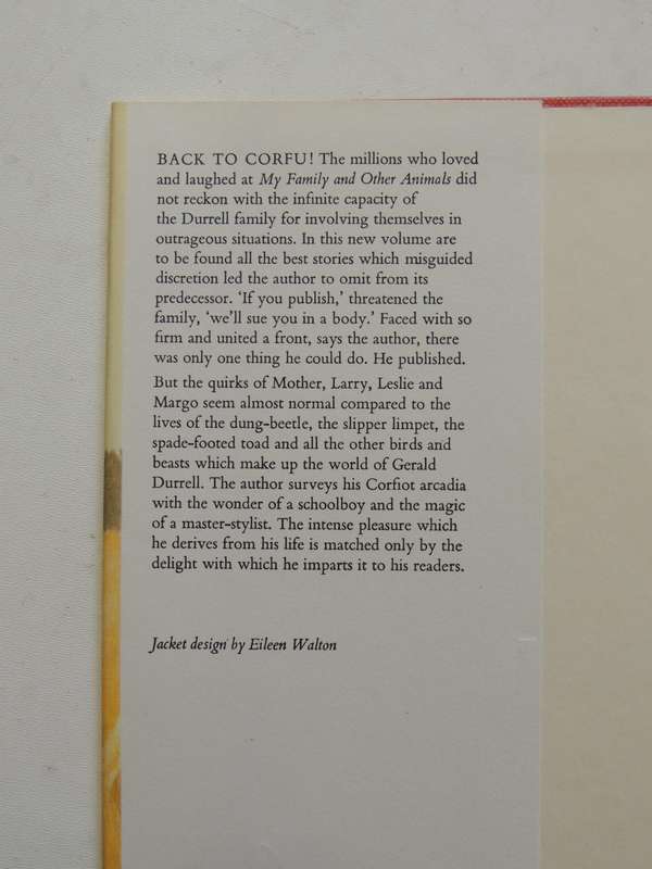 Birds, Beasts & Relatives - Gerald Durrell   FIRST EDITION 1969