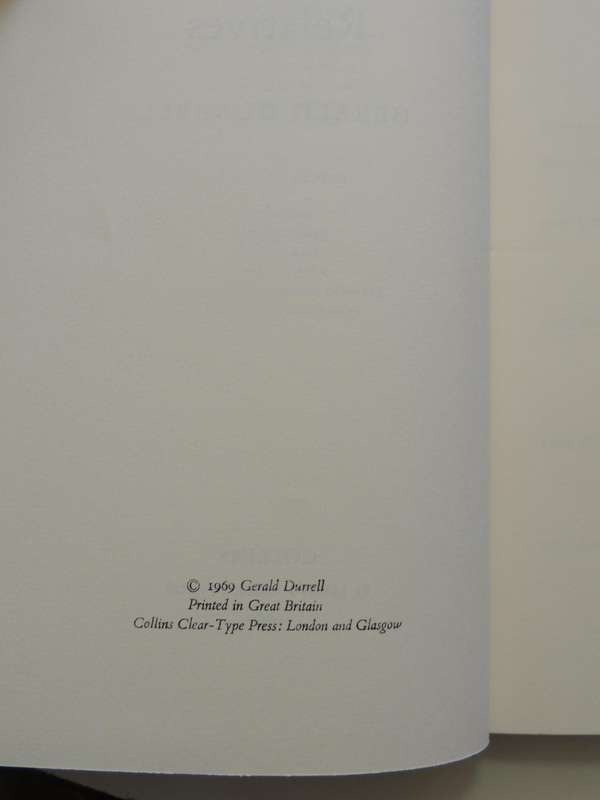 Birds, Beasts & Relatives - Gerald Durrell   FIRST EDITION 1969