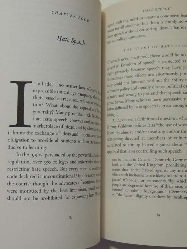 Free Speech On Campus - Erwin Chemerinsky & Howard Gillman