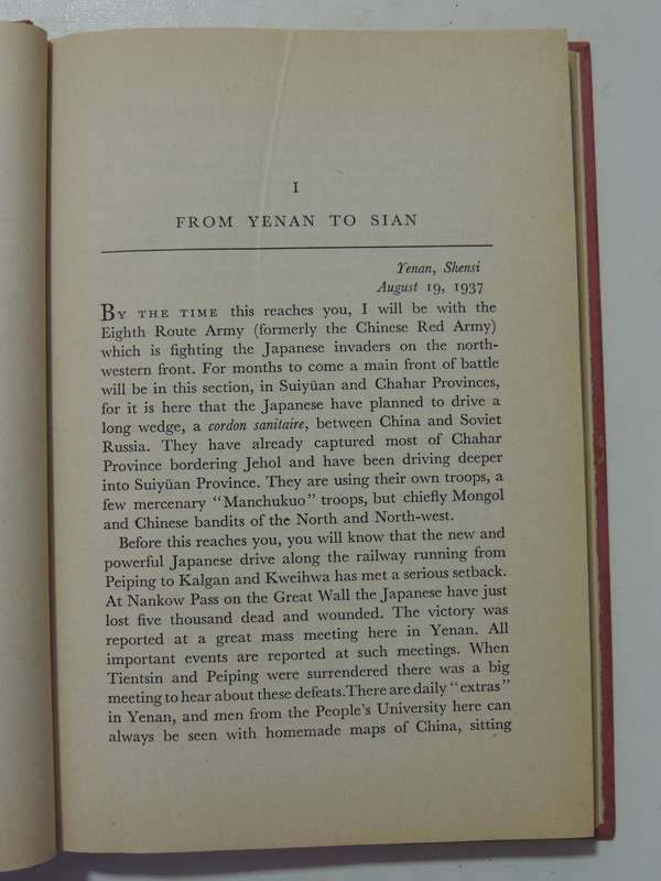 Left Book Club Edition, China Fights Back: An American Woman With The 8th Route Army- Agnes Smedley