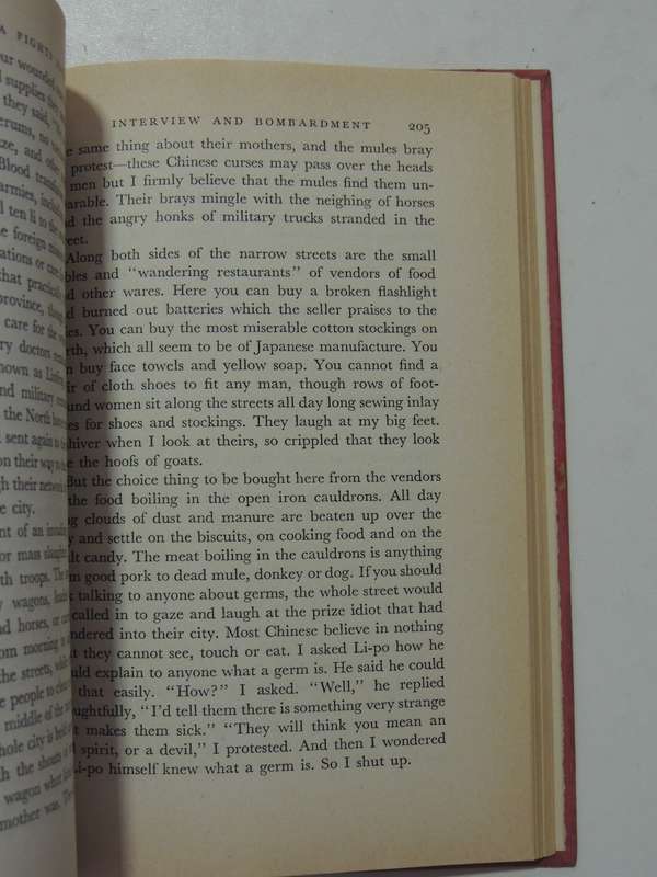 Left Book Club Edition, China Fights Back: An American Woman With The 8th Route Army- Agnes Smedley