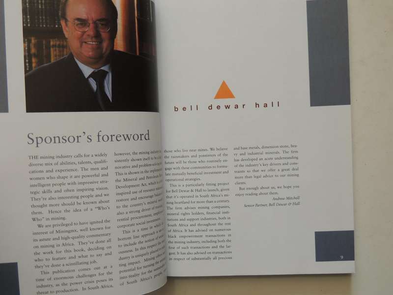 Rain Makers Pot Stirrers: Your Guide To The 100 Most Influential People In SA's Mining Industry (200