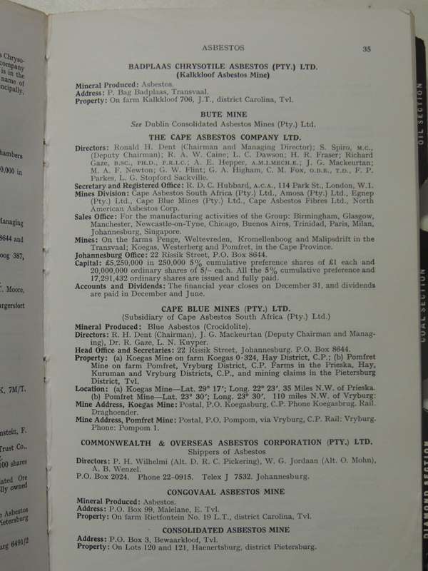 Beerman's All Mining Year Book 1970 - R. Beerman