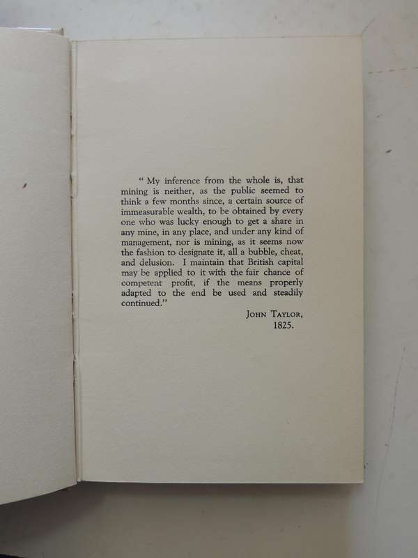 The Gold Fields 1887-1937 (Ex-library Of The Oppenheimers) The Consolidated Gold Fields Of South Afr