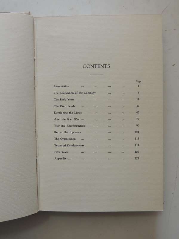 The Gold Fields 1887-1937 (Ex-library Of The Oppenheimers) The Consolidated Gold Fields Of South Afr